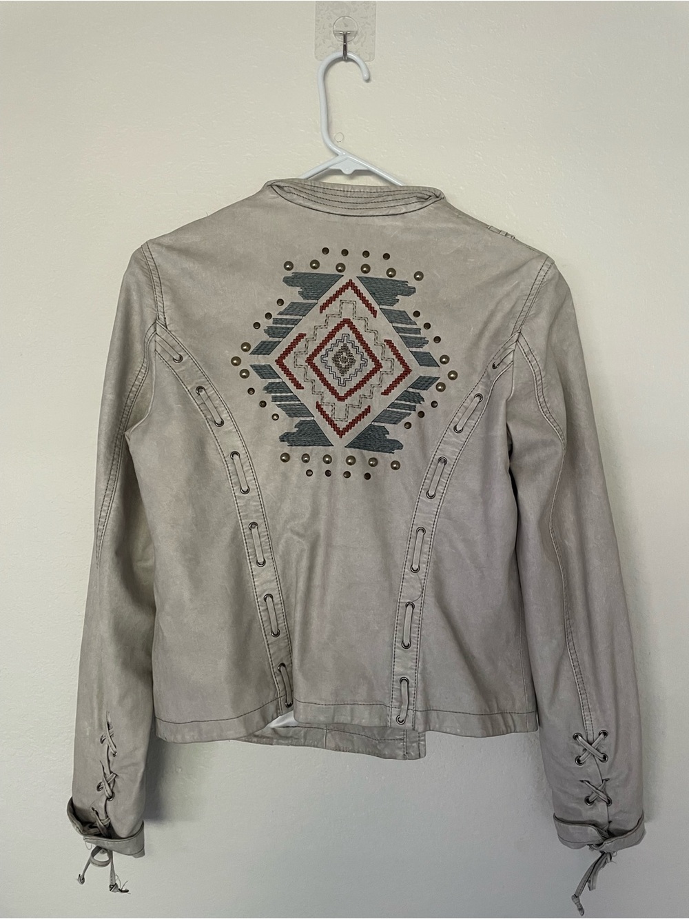 Vegan leather jacket